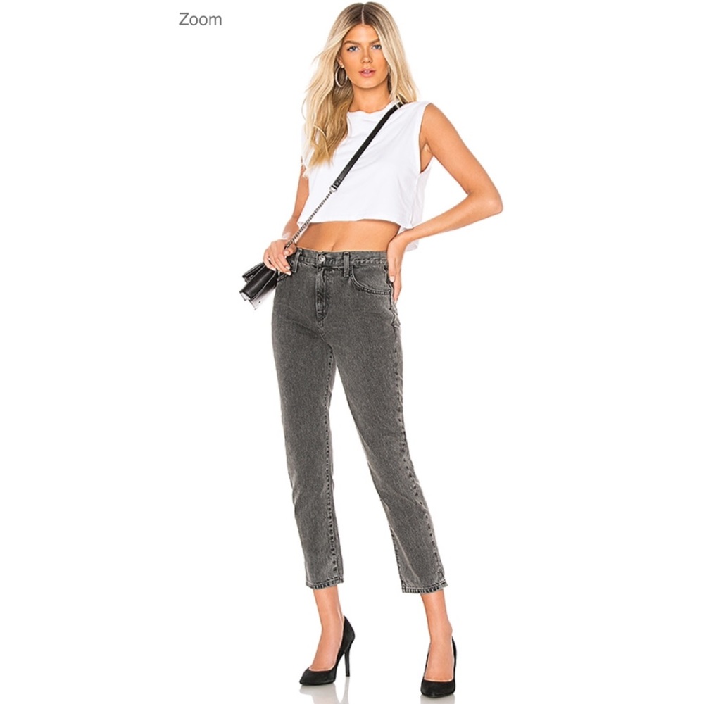Vintage Cropped Slim Jeans